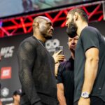 Kamaru Usman Instagram - UFC 294 FACE-OFF 2 DAYS AWAY 👊🏿🇳🇬🫶🏿 #UFC294 #AbuDhabi Abu Dhabi, United Arab Emirates