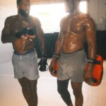 Kamaru Usman Instagram - I approve these hands 👐🏿👊🏿 #OBJ #USMAN 📸 @patty_cuts