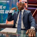 Kamaru Usman Instagram - Back on the desk tonight. Check us out on @espn 📸 @madspkr Las Vegas, Nevada
