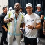 Kamaru Usman Instagram - We do Vegas well 💯✌🏿🤓 #UFC290 #IFW2023 T-Mobile Arena
