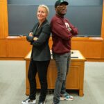 Kamaru Usman Instagram – One of the best decisions I’ve made in a while s/o to my friend @sarah_themaven and @anitaelberse I learned so much from this @harvardhbs #hbsbems2023 Harvard Yard, Harvard University