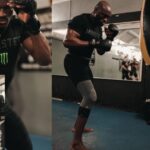 Kamaru Usman Instagram - The 𝙉𝙞𝙜𝙚𝙧𝙞𝙖𝙣 𝙉𝙞𝙜𝙝𝙩𝙢𝙖𝙧𝙚 is coming to take back what’s his 😤 @Usman84KG #UFC286 Watch Usman fight for his title back this Saturday LIVE on ESPN+ PPV. #MonsterEnergy #UFC #Fight #KamaruUsman