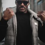 Kamaru Usman Instagram - LOVE FROM LONDON 🫶🏿🫶🏿 #UFC286 #LONDON #ANDNEW 📸 @patty_cuts Styled: @ugomozie London, United Kingdom