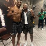 Kamaru Usman Instagram - What a spectacle this was. Congratulations @francisngannou for an amazing performance 👊🏿🌍🤴🏿 #battleofthebaddest