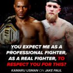 Kamaru Usman Instagram - What do real fighters have to say about this? Ask @usman84kg