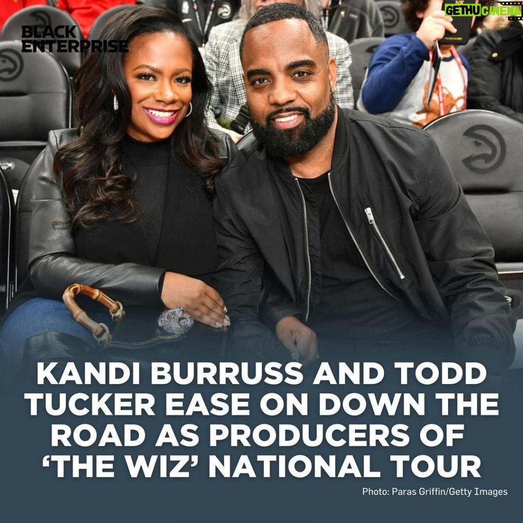 Kandi Burruss Tucker Instagram - Kandi Burruss, restaurateur and a member of the legendary female R&B group Xscape, and husband Todd Tucker are producing The Wiz’s national tour before it opens on Broadway in April. The classic Black production is being revived for its 50th anniversary. JaQuel Knight of Beyonce’s Coachella performance will handle choreography, Adam Blackstone will be in charge of dance music arrangement, and Oscar-winner production designer Hannah Beachler will oversee scene design. Writer Amber Ruffin, costume designer Sharen Davis, and director Schele Willaims round out the behind-the-scenes team.