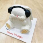 Kang Han-na Instagram - 꺄아 한디 500일 기념 케이크가 너무 너무 귀엽토섕🐰💗 #포근이들 #센스최최최고야 #고마워용