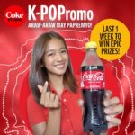 Kaori Oinuma Instagram - Hey KPOP fans! It’s your LAST WEEK to get a chance to win an all-expense paid KPOP experience in South Korea! To join, just buy any participating Coke, Sprite, or Royal bottle with a yellow cap, peel off the label, and find the code. Then, head over to Coca-Cola's FB messenger, enter the code, and BOOM - you now have a chance to win EPIC PRIZES! Join now, and you could be the lucky winner! #CocaColaPH #CokeKPOPromo Terms and conditions apply. See coca-cola.com.ph for full T&C and Privacy Policy Promo Duration: March 4, 2023 - May 31, 2023 Extended until June 30, 2023 DOH-FDA CFRR Permit No: 0016 s. 2023