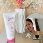 Kaori Oinuma Instagram - There’s always a smile on my face when I apply my favorite Tokyo White Instawhite Sunscreen! It’s super effective in protecting my skin against the sun and light from mobile devices!📱👀 Have you tried the Tokyo White Instawhite Sunscreen yet? 😉 @tokyowhite.ph Shop online via Lazada, Shopee and www.tokyowhite.ph 👀 #TokyoWhiteBestie #kaorifortokyowhite