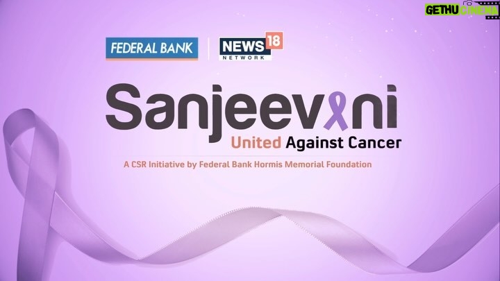 Karan Singh Grover Instagram - 🔱 Be a #Fighter & let’s fight #cancer head-on with regular #CancerScreening. It can save lives. 🎗 Join the fight with me & @sanjeevaninw18federalbank in spreading this message to everyone. #YaadRakheinScreenKarein #Sanjeevani #UnitedAgainstCancer #CancerAwareness #CancerPrevention