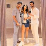 Karan Wahi Instagram - Rai’s ke Saath ladka Haaaaayeee😍😜😜🤣 @suyyashrai @kishwersmerchantt