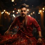 Karan Wahi Instagram - @karanwahi ko laal mein dekh mera bura haal ho gaya hai ❤️‍🔥🥵 #HalfLoveHalfArrangedOnAmazonminiTV #StreamingNow #ForFree #Navratri2023 #Navratri #NavratriSpecial
