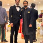 Karan Wahi Instagram - With THE AZIM’s In Decreasing Order A very special Day with Super special People. @azim.adnan @hasanazim ki Shaadi I have known these 5 Brothers for over a Decade and finally i got to meet All 5 together Phewww Finally!!! Outfit @bharat_reshma