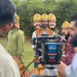 Karan Wahi Instagram - May The GOOD Always Overcome THE EVIL… Happy DUSSEHRA I have such fond memories with this festival Making my own Ravan, timing myself so could go and watch a few big ones burn, The Ram Leela, the Mela and finally trying to keep a piece of the burnt effigy for Good luck #dussehra #jaishriram