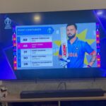 Karan Wahi Instagram - Sir JADEJA That forward defence takes the cake… What a Game What a Team What a player @virat.kohli Truly the Greatest #india #worldcup2023