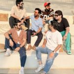 Karan Wahi Instagram - Jan 1st 2024 A Day when 6 Men worked really hard to WIN a prize for a 2 year old 🤪🤪🤪🤪🤪🤪👶 @avyaan.rajderkar ke liye Mehnat