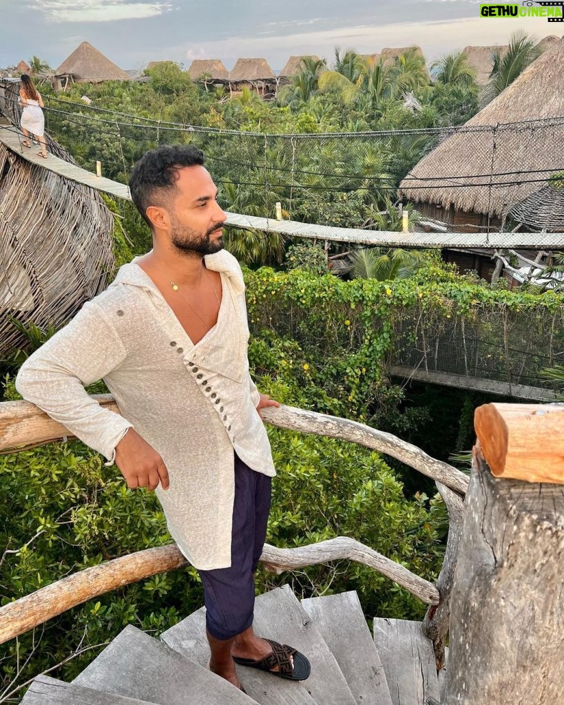 Karim Fahmy Instagram - @azulik gave us the ultimate luxurious experience anyone could ask for, breathtaking views, amazing adventures, and delicious food! Don’t hesitate if you ever got the chance to explore Mexico, and you can ask @travistaegypt to help you out as they did wholeheartedly with us. AZULIK