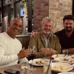 Karl Urban Instagram – dinning with distinguished dinosaur attack survivor & A simple man just trying to make his way in the universe .