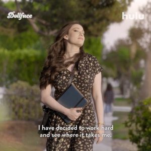 Kat Dennings Instagram - There’s no challenge in life that can’t be faced with friends and a glass of bubbly. Your girls are back with Season 2 of #Dollface premiering February 11th, only on @hulu 🐾