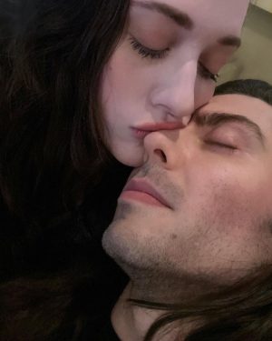 Kat Dennings Instagram - think outside the bun