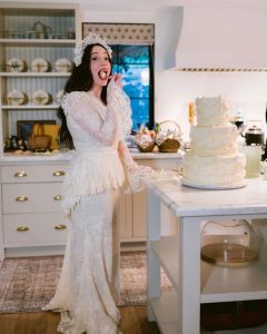 Kat Dennings Instagram - when the cake hits