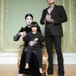 Kat Von D Instagram - It’s that time of the year to watch our little family grow older! 🖤 Every year, @prayers, Leafar and I take a family photo together. Thank you to our dear friend (and talented photographer) @s1rsuave for taking our portrait!! 🖤 We can’t wait to continue this tradition until we are all old and grey! We love our little nuclear family so much! 🖤