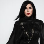 Kat Von D Instagram - 🌹🖤🌹 Hand painted gown by: @aganovich Photographer: @travis_shinn