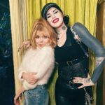 Kat Von D Instagram - Quick LA trip packed with meetings about upcoming album release + tour, catching up w my dear friends @officialcharo @sammidoll @llewellyn @thebookofimmortality @edenknievel, going to see Sisters of Mercy with @marilynmanson @lindsayusichofficial @mr.chino, commissioning a super cool new harness/ belt from the talented @zanabayne … and endless late nights spent with my favorite @officialcharo 🖤 I’ll be back soon, Los Angeles! 🖤 Los Angeles, California