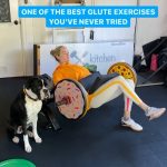 Kate Upton Instagram – Instagram vs. Reality. In the first slide, @kateupton crushes a set of eccentric single leg hip thrusts while Norman watches politely like a good boy. The second slide is what really happens before EVERY set. Gotta love it ❤️
***
Seriously though, this is an amazing glute exercise, so take a minute to watch the video all the way through to get the key form tips so you can try it yourself.