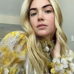 Kate Upton Instagram - How can you not be in a good mood when wearing yellow? 😊🌻