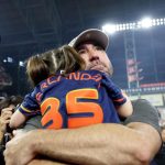 Kate Upton Instagram - Congrats to @astrosbaseball and my husband on winning the World Series! And even more reason to celebrate… now we get you home! ❤️