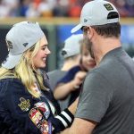 Kate Upton Instagram - Congrats to @astrosbaseball and my husband on winning the World Series! And even more reason to celebrate… now we get you home! ❤️