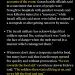 Katie Couric Instagram - Global leaders expressed grief and outrage after Israeli forces were accused of opening fire on a crowd of Palestinians hoping to get food from aid trucks in Gaza City. The Israeli military confirmed that its forces used live fire in one of what it said were two incidents, but an IDF spokesman on Friday denied they fired those seeking aid and blamed most of the deaths on a stampede. The US is scrambling to salvage cease-fire and hostage negotiations following the incident, with several administration officials, including President Biden and Secretary of State Blinken, making calls to their counterparts in the Middle East. Swipe through for more info about what we know.