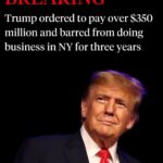 Katie Couric Instagram - 🚨New York Supreme Court Justice Arthur Engoron on Friday ordered former president Donald Trump to pay more than $350 million in penalties, handing down a hefty penalty following a months-long civil trial in which Trump and others were accused of financial fraud by New York Attorney General Letitia James. Engoron also said Trump could not serve as an officer or a director for any New York company for three years. Trump has denied all wrongdoing and assailed the case. According to @apnews reporting, Mr. Trump will appeal the financial penalty — which could climb to $400 million or more once interest is added — but will have to either come up with the money or secure a bond within 30 days. The ruling will not render him bankrupt, because most of his wealth is tied up in real estate. Trump was not the only member of his family penalized Friday. Two of his adult children — Donald Trump Jr. and Eric Trump, who were also defendants in the case — were fined $4 million each. Both men were also blocked from serving as an officer or director for any New York corporation for two years. Mr. Trump has been indicted four times in the last year — accused in Georgia and Washington, D.C., of plotting to overturn his 2020 election loss to Democrat Joe Biden, in Florida of hoarding classified documents, and in Manhattan of falsifying business records related to hush money paid to porn actor Stormy Daniels on his behalf. On Jan. 26, a jury ordered Trump to pay $83.3 million to writer E. Jean Carroll for defaming her after she accused him in 2019 of sexually assaulting her in a Manhattan department store in the 1990s. That’s on top of the $5 million a jury awarded Carroll in a related trial last year. In 2022, the Trump Organization was convicted of tax fraud and fined $1.6 million in an unrelated criminal case for helping executives dodge taxes on extravagant perks such as Manhattan apartments and luxury cars.