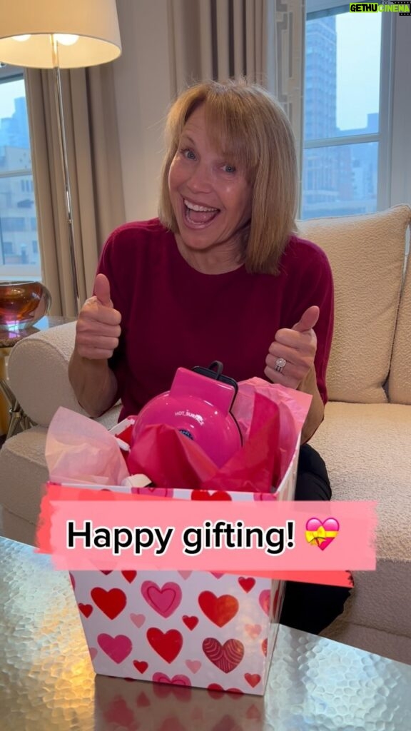 Katie Couric Instagram - Spreading the love, one gift idea at a time! 💝 Katie Cupid’s here to give you my top Valentine’s Day gifts that’ll make your heart do a happy dance – whether you’re treating a special someone or giving yourself the love you deserve! 🎁😄 My one-stop-shop gift guide has everything from clinically proven cocoa flavanols for heart health and adorable waffle makers to charming customizable glasses and a great instant photo printer. Click the link in my bio to start playing Cupid! 💘