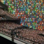 Katie Couric Instagram - Wow! What a weekend in @vegas !!! @johnmolner planned an incredible getaway. @u2 at The Sphere was unbelievable (the videos don’t do it justice but hopefully you get the idea!) Thank you @desireegruber for hooking us up and @kaleenl for hosting us!! (And taking us to see @brunomars at his new hotspot to boot!) Also fun to run into @kellyripa ⭐️Before the concert, we had a delicious dinner at @lpmrestaurants_us (La PetiteMaison) Saturday, lunch at @monamigabibistro then @copperfield (I had forgotten how funny he is!) dinner at @mayfairsupperclublv (I want the job crooning “At Last” there…if only I could sing!) and ending the night at #thebeatleslove with @cirquedusoleil—wow I can’t believe I never saw this—such talent—and energy! It was a visually stimulating weekend to say the least! Thanks @jaretkeller for the fantastic suggestions!!! ❤️(between walking 14,000 steps a day and all this activity I AM EXHAUSTED!!!!!!!😴) #leavinglasvegas #lovefourseasons (by the way isn’t the graphic artwork spectacular? That first shot reminded me a little of a colon but that’s me lol) Las Vegas, Nevada