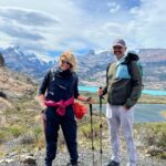 Katie Couric Instagram - #TBT if that’s still a thing! Some snapshots from our incredible trip to Patagonia—#baraloche and @elca_lafate where we had 8 blissful days of communing with nature! What am incredible trip!!! I know some of you thought we were in Austria (The Sound of Music soundtrack WAS very misleading) but it was actually Argentina!!!! The first video is when I tried mate—rhymes with latte—a popular Argentinian drink made with herbs. I wasn’t a fan—I guess it’s kind of like Vegemite is for Aussies! We were so outdoorsy! Kayaking, horseback riding, hiking. We saw the third largest ice field in the world and Molner got to walk on the glacier, but because I’m over 65 I was deemed too old! 😡 I’m going to write all about our trip in the Saturday edition of Wake-Up Call. If you haven’t signed up, what are you waiting for? We have over a million subscribers in our community and it’s free! (Go to Katiecouric.com and sign up!!! Super easy!) Molner plans a fun adventure every year! Lucky me!!! 🛶🎣🐴🌄⛰️🍷🥩