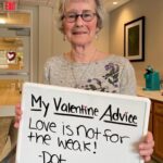 Katie Couric Instagram - Listen to your elders, kids! How sweet are these residents at Warde Senior Living in Windham, New Hampshire who shared their best relationship advice?! 🥹❤️💕 HAPPY VALENTINES DAY to my IG community who I love so much. 🫶 Credit: @storyfulvideo #valentines #valentinesday #vday #love