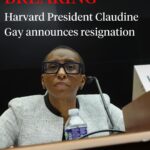 Katie Couric Instagram – Harvard President Claudine Gay will resign Tuesday afternoon, bringing an end to the shortest presidency in the University’s history, according to a person with knowledge of the decision.

University spokesperson Jonathan L. Swain declined to comment on Gay’s decision to step down.

Gay’s resignation — just six months and two days into the presidency — comes amid growing allegations of plagiarism and lasting doubts over her ability to respond to antisemitism on campus after her disastrous congressional testimony Dec. 5.

Gay weathered scandal after scandal over her brief tenure, facing national backlash for her administration’s response to Hamas’ Oct. 7 attack and allegations of plagiarism in her scholarly work.

The announcement comes three weeks after the Corporation announced unanimous support for Gay after “extensive deliberations” following the congressional hearing.

#breakingnews #harvard Harvard University