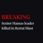 Katie Couric Instagram – 🚨The deputy head of Hamas and two leaders of its armed wing were killed in an explosion in Lebanon on Tuesday, the group said on its official Telegram channel.

@nytimes is reporting that the deputy leader, Saleh al-Arouri, died in an explosion in a suburb of Beirut, according to Hamas. Lebanese state media reported that the blast occurred amid a meeting between Palestinian factions at a Hamas office. Eleven other people were injured in the attack, the agency reported.

Mr. Arouri, one of the founders of Hamas’s military wing, the Al-Qassam Brigades, was elected the deputy chairman of Hamas’s political bureau in October 2017, accelerating what analysts and Israel officials contended was a closer relationship between Hamas and Hezbollah.

Soon after his election, Mr. Arouri began to expand Hamas’s paramilitary infrastructure in Lebanon.

This is a developing story with updates to come. 

#breakingnews