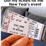 Katie Couric Instagram – Lol. We are actually going out to dinner but thought this was so funny. Especially the seat location.  As the song says, What are you doing New Year’s, New Year’s eve? (Happy, healthy 2024 to all of you…❤️🎉🥳🎊🍾🥂)