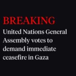 Katie Couric Instagram - 🚨The United Nations General Assembly has voted to demand an immediate humanitarian ceasefire in war-torn Gaza, in a rebuke to the United States which last week blocked a similar resolution in the smaller Security Council. According to @cnn, a majority of 153 nations voted for the ceasefire resolution in the General Assembly’s emergency special session Tuesday, while 10 voted against and 23 abstained. Tuesday’s brief resolution calls for a ceasefire, for all parties to comply with international law, and for humanitarian access to hostages as well as their “immediate and unconditional” release. It notably contains stronger language than an October vote in the assembly that had called for a “sustained humanitarian truce.” While a general assembly vote is politically significant and is seen as wielding moral weight, it is not binding, unlike a Security Council resolution. This is a developing story with more updates to come.