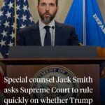 Katie Couric Instagram - 🚨Jack Smith, the special counsel prosecuting former President Donald J. Trump on charges of plotting to overturn the 2020 election, asked the Supreme Court on Monday to rule on Mr. Trump’s argument that he is immune from prosecution. According to the @nytimes, the request was unusual in two ways: Mr. Smith asked the justices to rule before an appeals court acted, and he urged them to move with exceptional speed. “This case presents a fundamental question at the heart of our democracy: whether a former president is absolutely immune from federal prosecution for crimes committed while in office or is constitutionally protected from federal prosecution when he has been impeached but not convicted before the criminal proceedings begin,” Mr. Smith wrote. He added that speed was of the essence, as Mr. Trump’s appeal of a trial judge’s ruling rejecting his claim of immunity suspends the trial of the charges against him. The trial is scheduled to begin on March 4 in Federal District Court in Washington. The judge, Tanya S. Chutkan, rejected Mr. Trump’s sweeping claims that he enjoyed “absolute immunity” from the election interference indictment because it was based on actions he took while he was in office. This is a developing story with updates to come.
