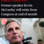 Katie Couric Instagram - 🚨Former House Speaker Kevin McCarthy said Wednesday he will resign from Congress at the end of the year. McCarthy, the California Republican who was ousted as speaker by a faction of his own party two months earlier, said he is leaving “to serve America in new ways.” “I know my work is only getting started,” McCarthy said in an op-ed in the @wsj. The announcement, which was expected, came the week before the House is scheduled to depart Capitol Hill for the rest of the year. “I will continue to recruit our country’s best and brightest to run for elected office. The Republican Party is expanding every day, and I am committed to lending my experience to support the next generation of leaders,” McCarthy wrote in his op-ed. #breakingnews