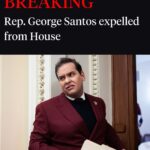 Katie Couric Instagram - The House voted on Friday to expel Republican Rep. George Santos of New York after a critical ethics report on his conduct that accused him of converting campaign donations for his own use. He was just the sixth member in the chamber’s history to be ousted by colleagues. The vote to expel was 311-114. Expulsion requires support from two-thirds of the House, a purposefully high bar, but a blistering House Ethics Committee report that accused Santos of breaking federal law proved decisive. Santos fought the expulsion effort leading up to the vote, leading his own defense during House floor debate and in conducting a press conference and interviews. “To hell with this place,” Santos declared after a reporter asked him if he planned on visiting the House floor using the privileges given to former congressmen, according to the @nytimes.