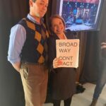 Katie Couric Instagram - Well, I finally made it to broadway. 🤩 Don’t think I’ll be getting a Tony nomination, but it was sure fun cavorting with @joshgad and @andrewrannells in @gutenbergbway. 🎶 These two are such amazing talents and the show is hilarious! (I had a big smile on my face the whole time!) 😆 Thanks for letting me be a part of it fellas! Xoxo #throwbackthursday #guttenberg #broadway #tbt #sofun