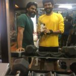 Kavin Instagram - Into yoga & gyming.. ! Ini nadakka pora sambavam ellathukum ivunga dha kaaranam.. 😄 Good morning coach.. 😁 @aestheticyogi @aum_yogini