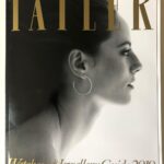 Kaya Scodelario Instagram - Thank you @tatlermagazine for having me on the cover of this months Watch & jewellery guide magazine. Finally feeling like my giraffe neck that I was teased so much for at school has come in useful 🦒 Make up by @ladydaymakeup 💛
