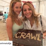 Kaya Scodelario Instagram - Thank you everyone who has watched @thecrawlmovie #crawl so far this weekend. Your reactions have been amazing 🐊Sending a special shout out to the wonderful @marinnatalija for being such an amazing swim double and brilliant cake maker 😊 Thank you lovely