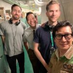 Ke Huy Quan Instagram - I LOVE my LOKI family.  Sharing some behind-the-scenes pics of the fun times we had on set. Please go check out all episodes available now. IT’S SO GOOD! And I’m not just saying that because I’m in it. 😜😂💚 @officialloki @marvelstudios @disneyplus